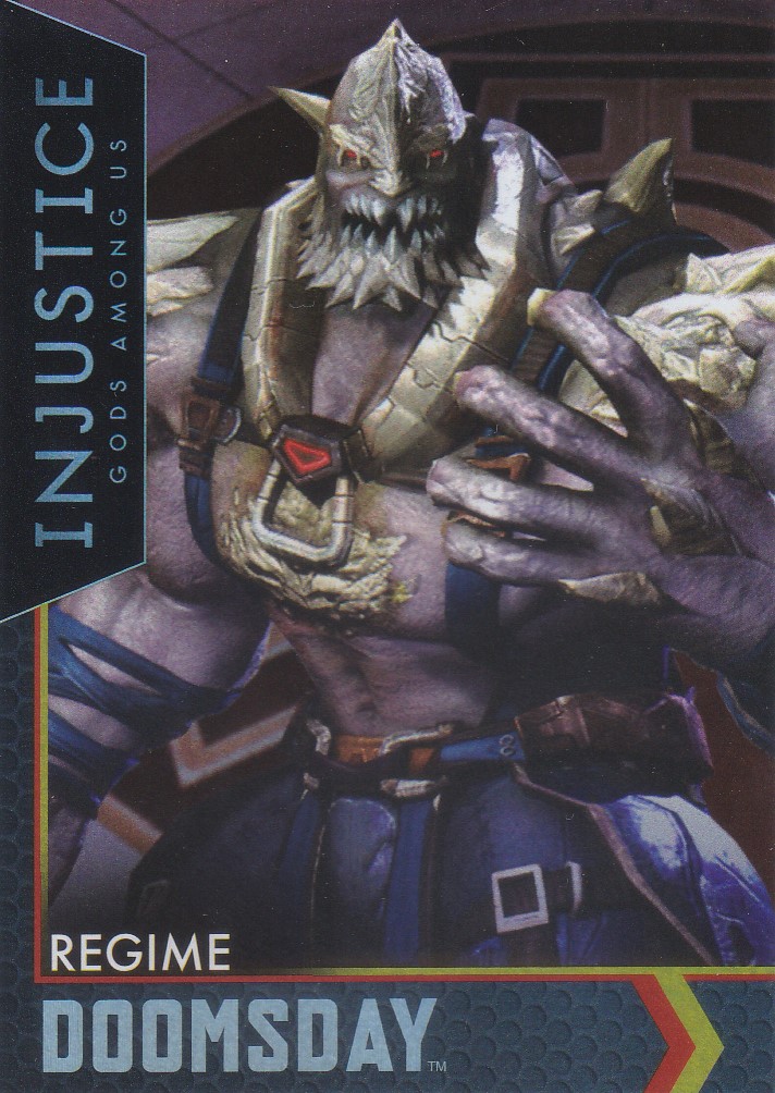 Injustice Gods Among Us Series 1 Card 020 Regime Doomsday (Foil