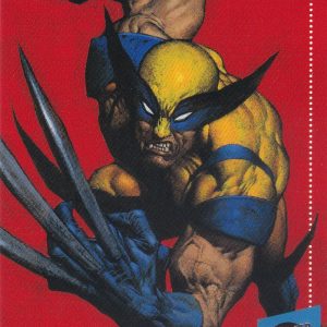 X-Men 1994 Fleer Ultra Card 140 Wolverine Vs. Hulk – Arcade Game Cards