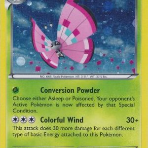 Pokémon XY Card 017 Vivillon (Pink) Cosmos Holo