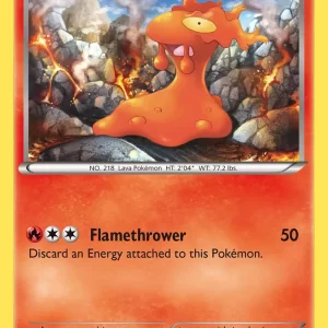 Pokémon XY Card 020 Slugma Standard